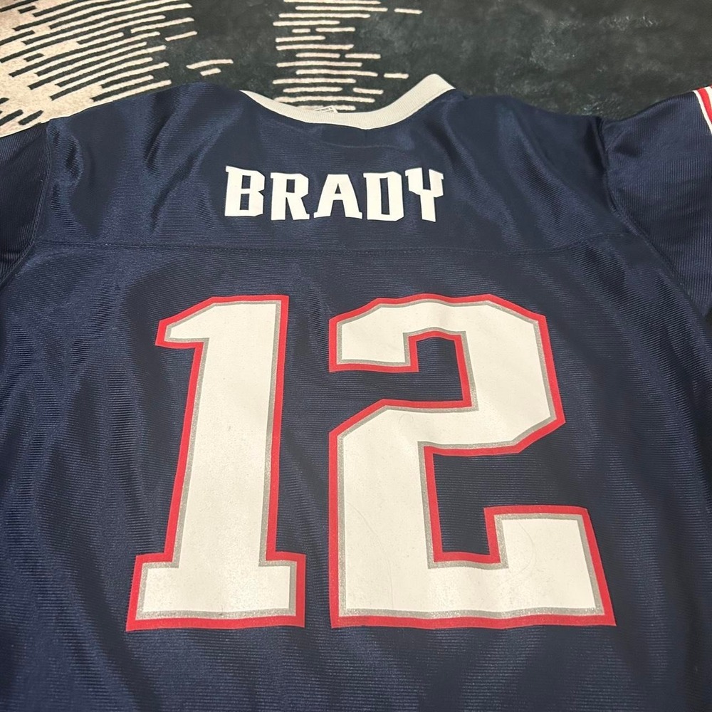 Vintage authentic NFL New England Patriots Tom Brady‎ jersey - Picture 2 of 4